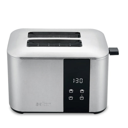 SALTON ET2075 Stainless Steel Digital Countdown Toaster 2 Slice