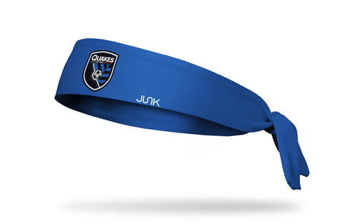 San Jose Earthquakes: Logo Blue Flex Tie Headband - View 1