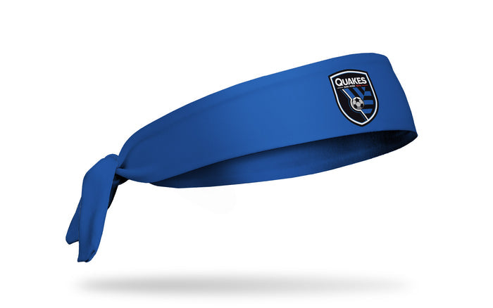 San Jose Earthquakes: Logo Blue Flex Tie Headband - View 2