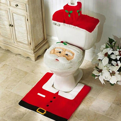 Santa- Snowman- Moose Holiday Christmas Bath Decoration