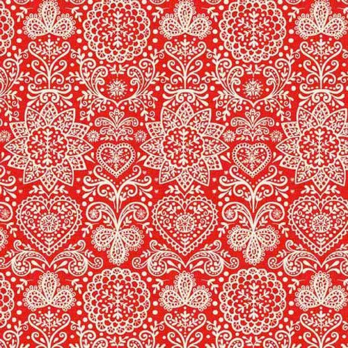 SCANDI 4 - LACE - Red (1784/R)