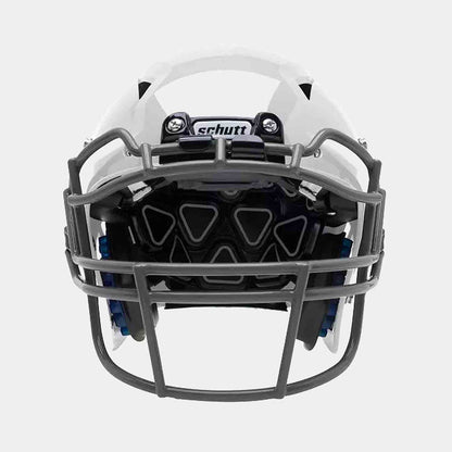 Front view of Schutt A11 Youth Football Helmet.