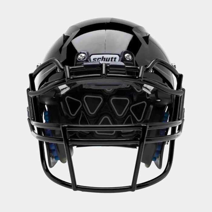 Front view of Schutt A11 Youth Football Helmet.