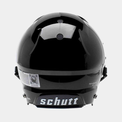 Rear view of Schutt A11 Youth Football Helmet.
