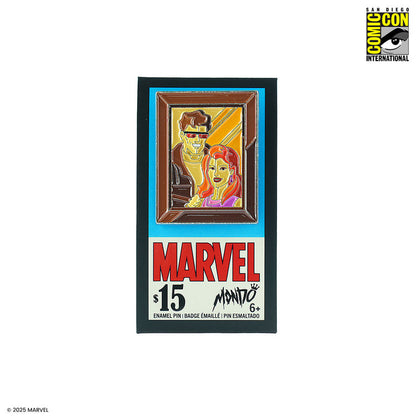 Scott & Jean Picture Enamel Pin