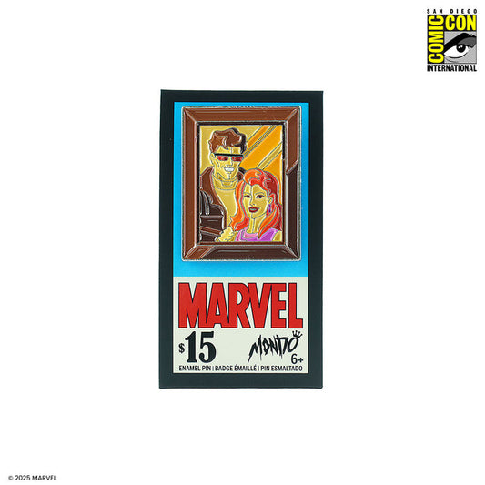 Scott & Jean Picture Enamel Pin