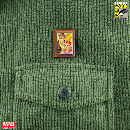 Scott & Jean Picture Enamel Pin
