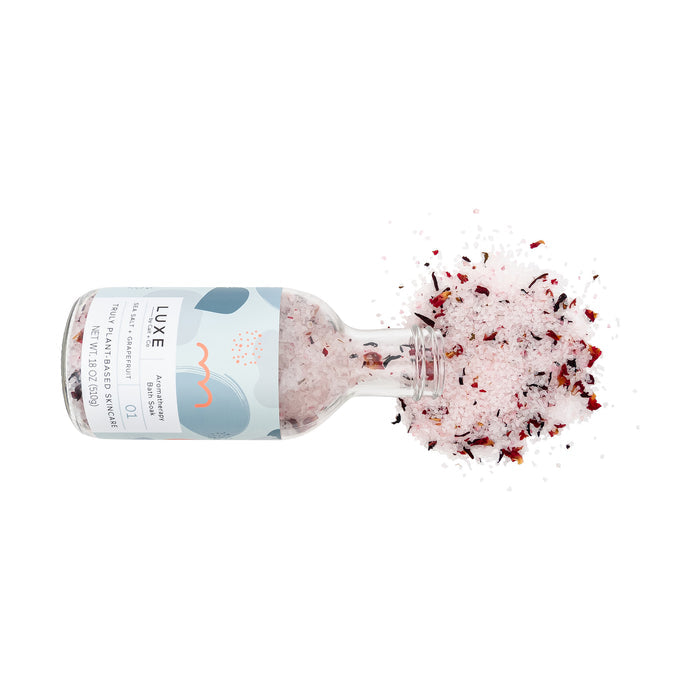 Sea Salt + Grapefruit Aromatherapy Bath Salt Soak