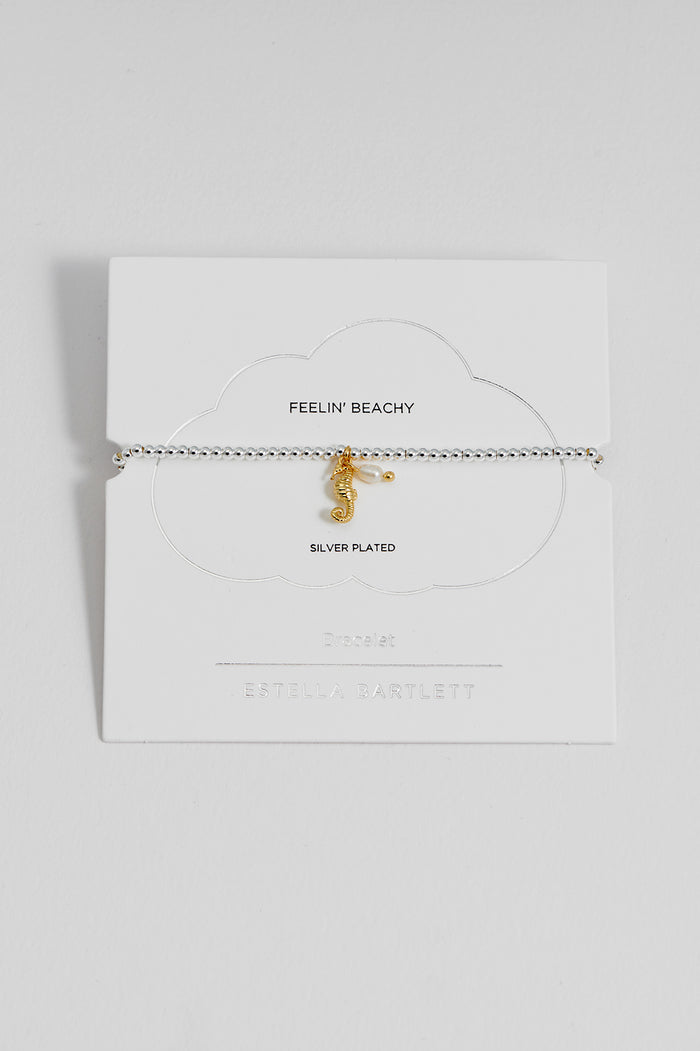 Seahorse And Pearl Sienna Bracelet