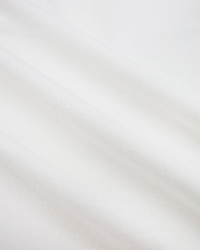 Seamed Boxy Long Sleeve - White