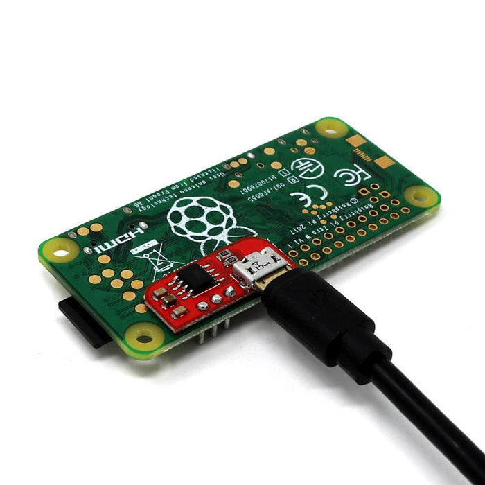Serial to Micro-USB adapter for Raspberry Pi Zero (CDC version) by 8086 - The Pi Hut