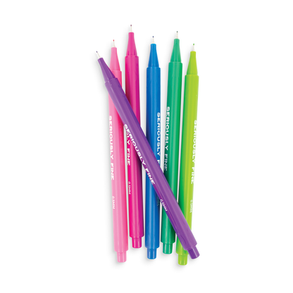 Seriously Fine Felt Tip Markers