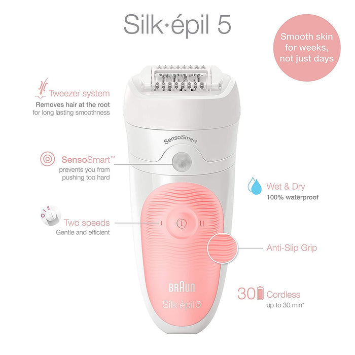 SES5620 WET & DRY EPILATOR
