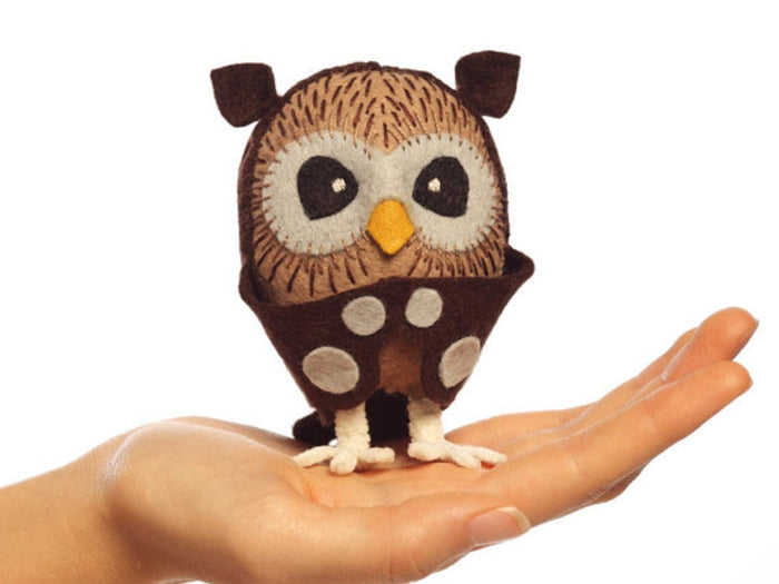 Sew-Your-Own Owl Kit - Cynthia Treen Studio [Discontinued] by The Pi Hut - The Pi Hut