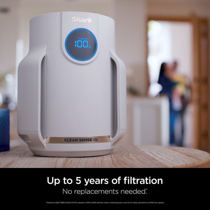 Shark NeverChange5 Air Purifier Compact Pro HP072UK - Dove