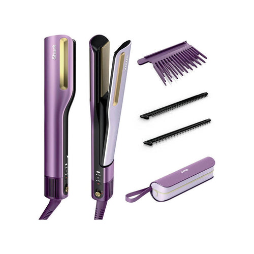 Shark SilkiPro Ceramic Hair Straightener & Dryer | HT401UKPU