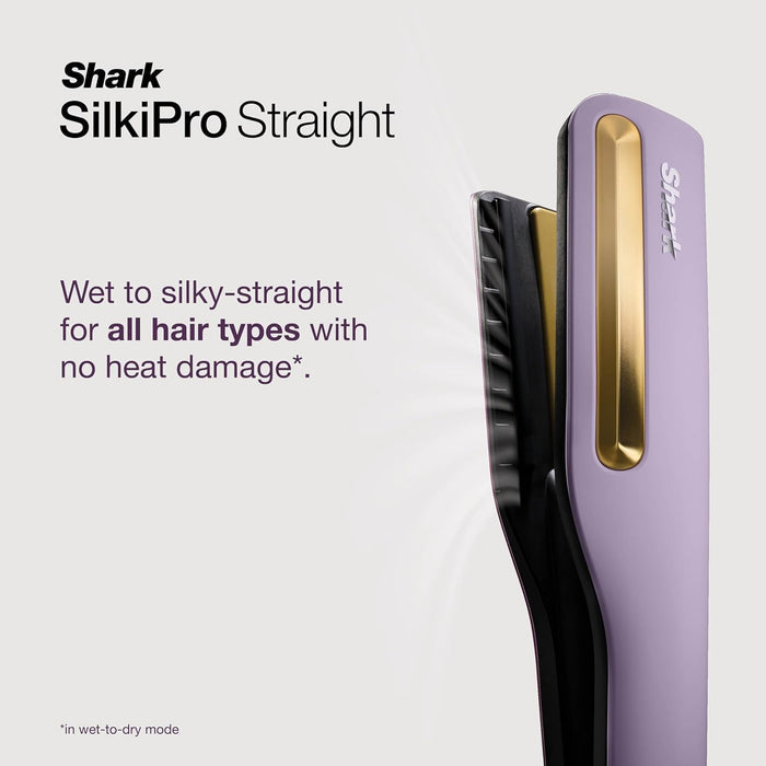 Shark SilkiPro Ceramic Hair Straightener & Dryer | HT401UKPU