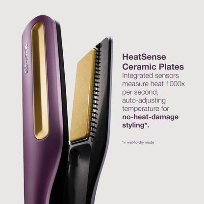 Shark SilkiPro Ceramic Hair Straightener & Dryer | HT401UKPU