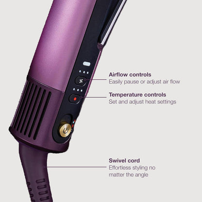 Shark SilkiPro Ceramic Hair Straightener & Dryer | HT401UKPU