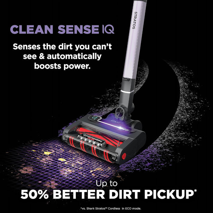 SHARK UZ865HCCO Shark Stratos Cordless Vacuum with Clean Sense IQ and Odour Neutralizer - Factory serviced with 90 day warranty