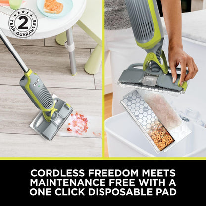 Shark VacMop 2-in-1 Cordless Vacuum Mop with Targeted Spray | VM200UK