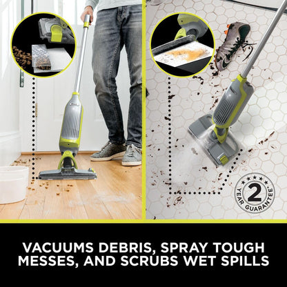 Shark VacMop 2-in-1 Cordless Vacuum Mop with Targeted Spray | VM200UK