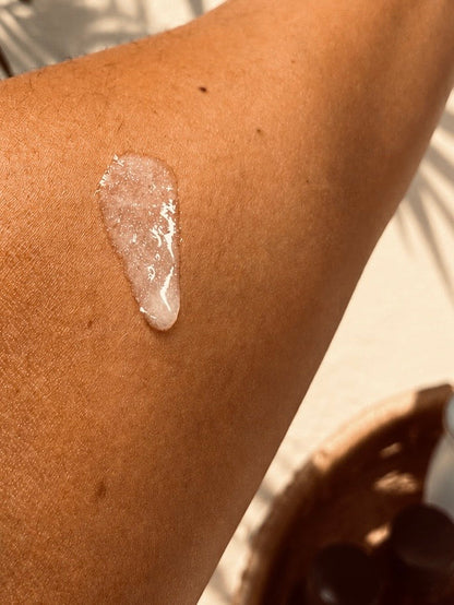 Shimmer Body Glaze – Soft Shimmer for Hydrated, Radiant Skin - Natural Coconut Mango Scent