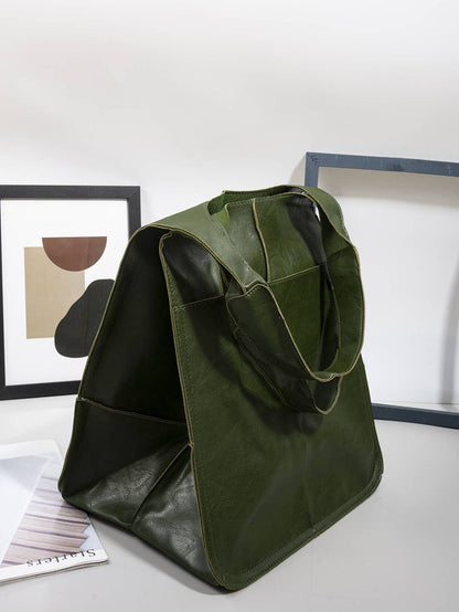 Shoulder Bag: Brown