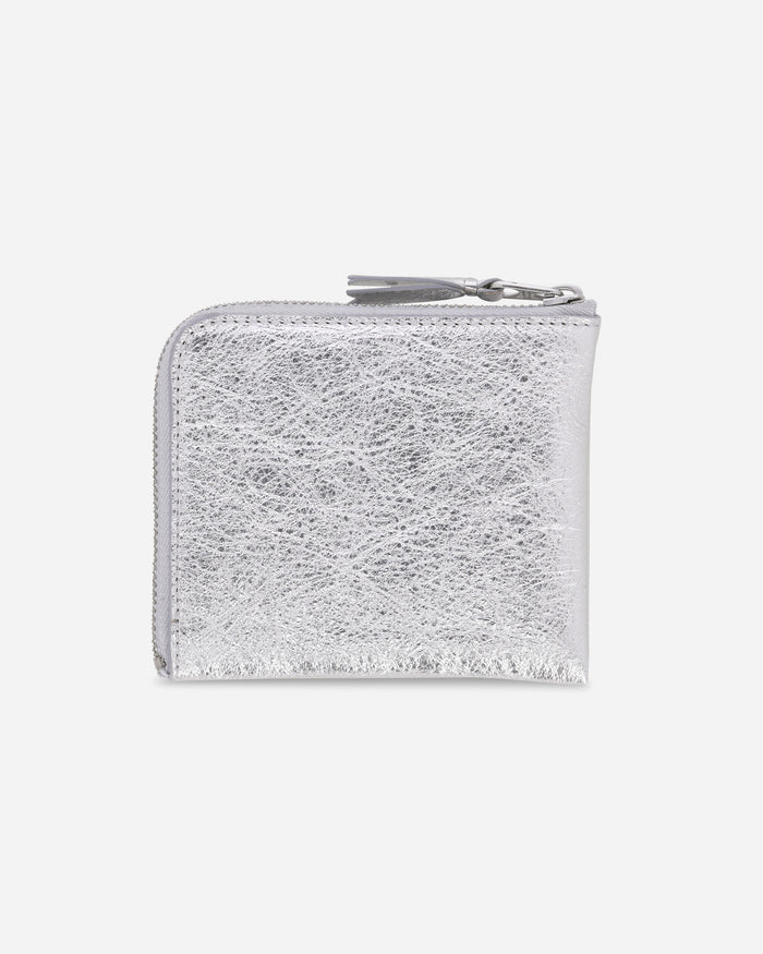 Comme Des Garçons Wallet Wallet/Gold Line Silver Wallets and Cardholders Wallets SA3100G SIL