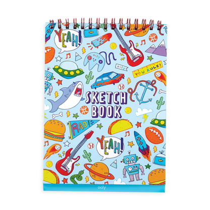 Awesome Duo Sketch and Show Standing Sketchbook cover