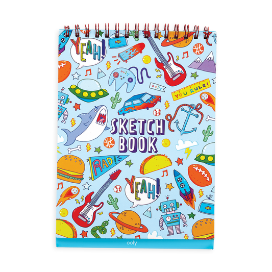 Awesome Duo Sketch and Show Standing Sketchbook cover