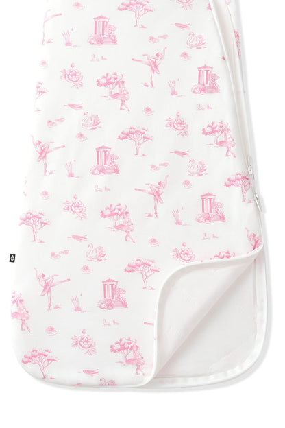 Double zipper shown on the Sleep Bag in Toile Ballet 1.0