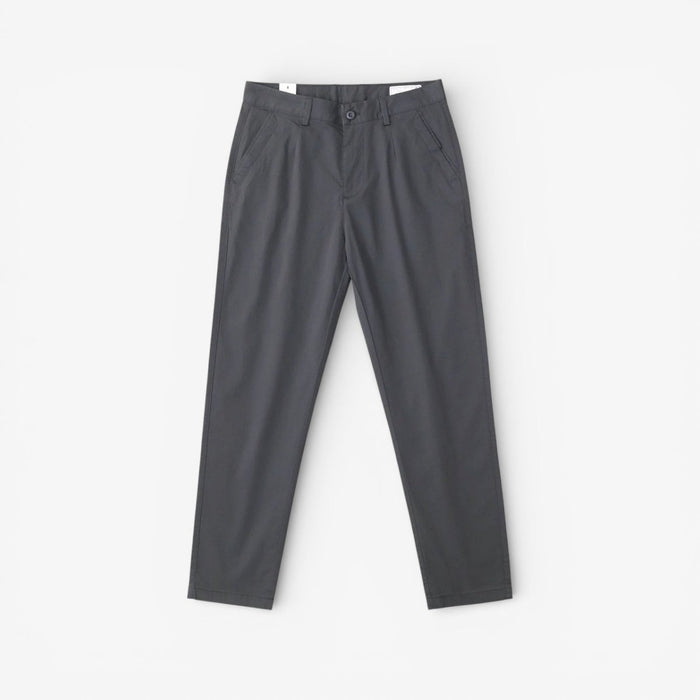 Slim fit business chinos - AntoniosClothing - Dark gray