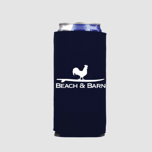 Slim Surfing Rooster Can Cooler