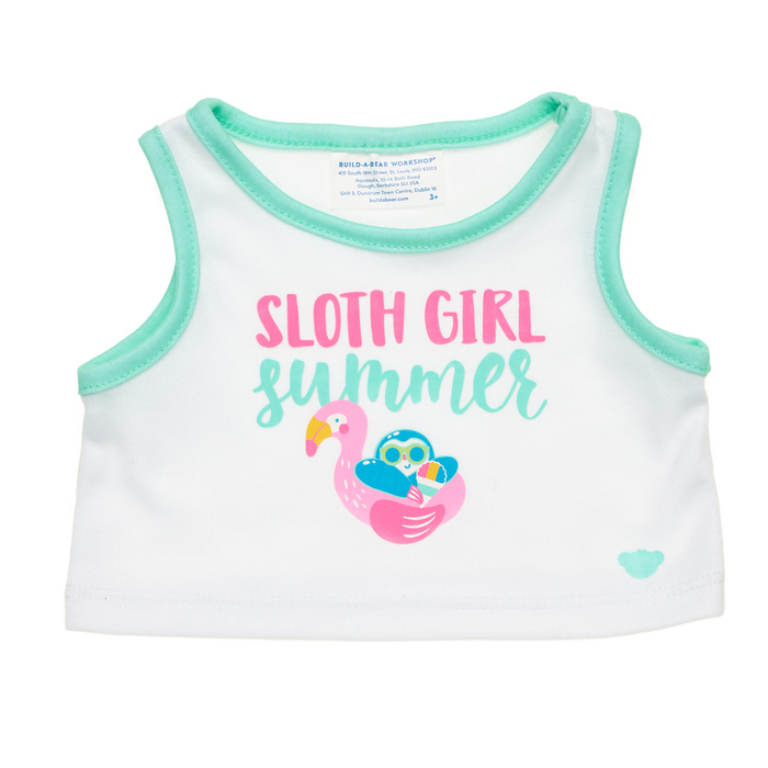 Sloth Girl Summer Tank