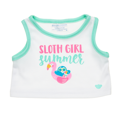 Sloth Girl Summer Tank