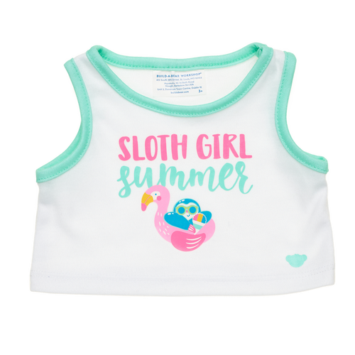 Sloth Girl Summer Tank