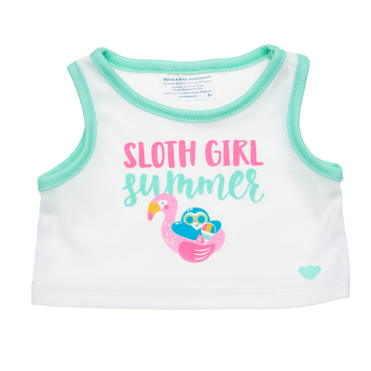 Sloth Girl Summer Tank
