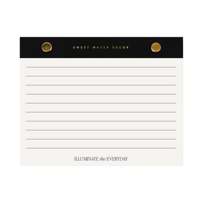 Small Gold Rivet Basic Notepad [Online Only]