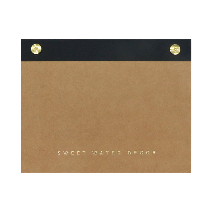 Small Gold Rivet Basic Notepad [Online Only]