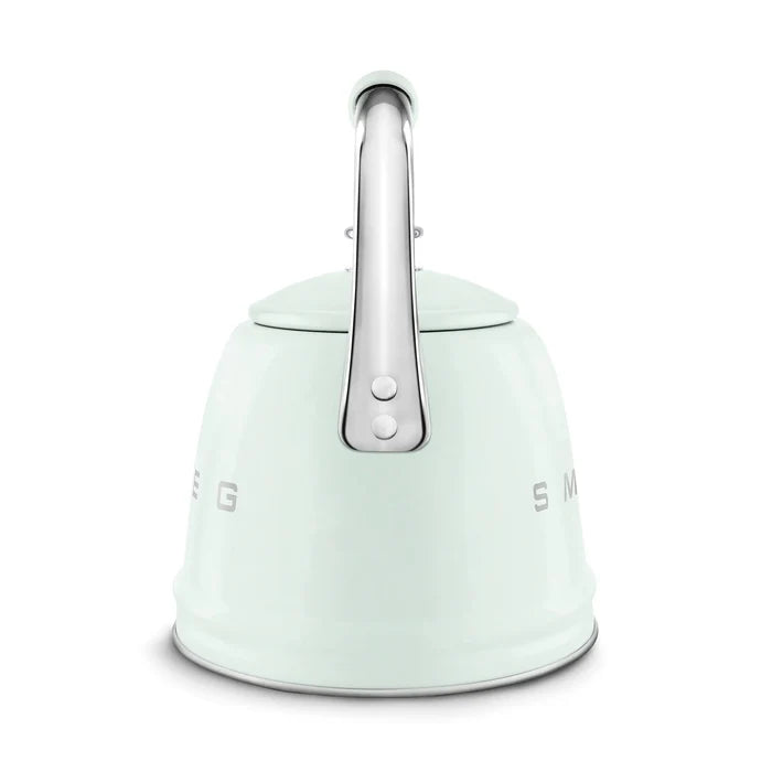 Smeg WKF01PG Retro 50s Style Whistling Hob Kettle Pastel Green Pastel Green