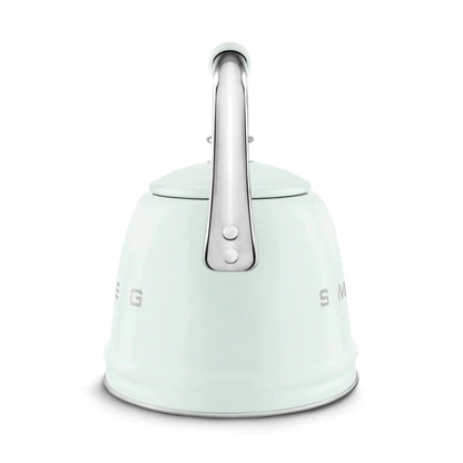 Smeg WKF01PG Retro 50s Style Whistling Hob Kettle Pastel Green Pastel Green