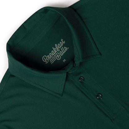 RSVLTS Breakfast Balls Commuter Long Sleeve Polo Smoke Pine – Commuter Long Sleeve Polo Smoke Pine – Commuter Long Sleeve Polo