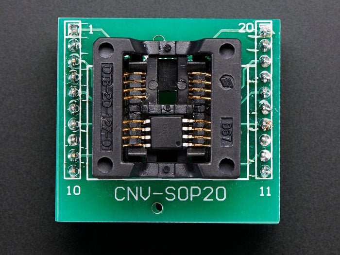 SMT Test Socket - Medium SOIC-8 (200mil) by The Pi Hut - The Pi Hut