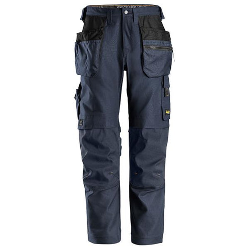 Snickers AW Canvas Stretch Trousers - Navy