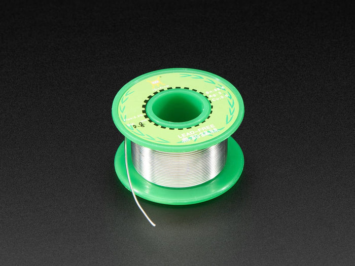 Solder Spool - 1/4 lb SAC305 RoHS lead-free /  0.031" rosin-core (0.25 lb / 100 g) [Discontinued] by The Pi Hut - The Pi Hut