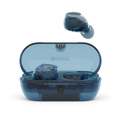 Sony WFC-710N Wireless Noise Cancelling Bluetooth Earbuds Glass Blue Blue
