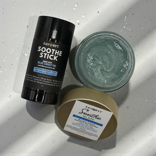 Soothe Home & Away Care Bundle- for Eczema and Dry, Cracked Skin, Soothing effect for itch and irritation, Baby Safe