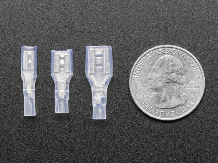Spade Quick Connector Kit - 6.3mm / 4.8mm / 2.8mm by The Pi Hut - The Pi Hut