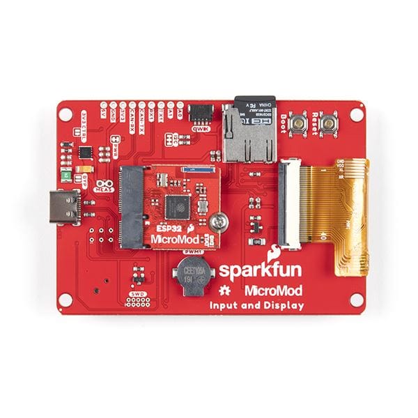 SparkFun MicroMod Input and Display Carrier Board by Sparkfun - The Pi Hut